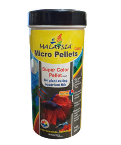 غذای ماهی مالزی مدل micro pelltes وزن 140 گرم