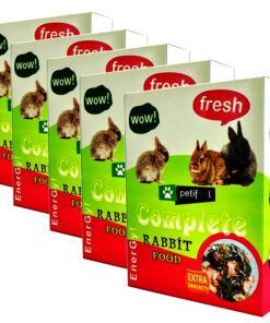 غذای خرگوش پتی فول کد PR750 وزن 750 گرم بسته 5 عددی