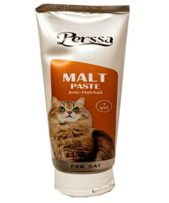 خمیر مالت گربه پرسا مدل VITAMINS & ANTI HAIRBALL وزن 100 گرم