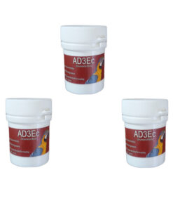 پودر مکمل پرندگان مدل ADE+c وزن 60 گرم مجموعه 3 عددی