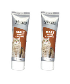 خمیر مالت گربه پرسا مدل MALT PASTE VITAMINS وزن 100 گرم بسته 2 عددی