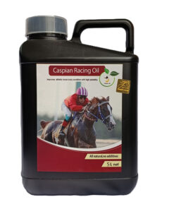 روغن خوراکی تقویت رشد عضلات اسب فست‌کوک مدل Caspian Racing حجم 5 لیتر