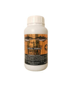 روغن ماهی درمان ریزش مو سگ و گربه تیتان مدل امگا 3 حجم 500 میلی لیتر