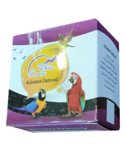 زغال اکتیو مدل کلاغ سفید بسته 40 گرم