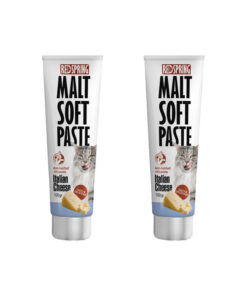 خمیر مالت گربه رداسپرینگ مدل Malt Soft Paste Cheese با طعم پنیر بسته 2 عددی
