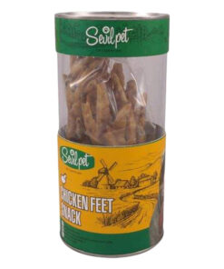 تشویقی سگ سویل پت مدل Chicken Feet Snack وزن ۲۶۰ گرم