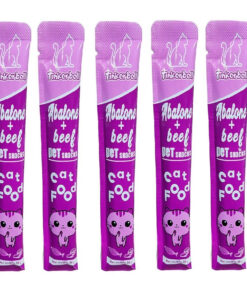 بستنی گربه تینکربل مدل روزانه طعم صدف و گوشت گاو 80 گرم بسته 5 عددی
