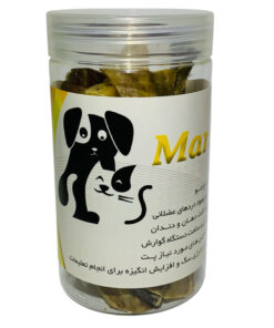 غذای تشویقی سگ پت ماردین مدل گوش بره بسته 8 عدد وزن 100گرم