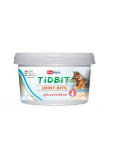 غذای مکمل سگ تیدبیت مدل joint_bits وزن 180 گرم