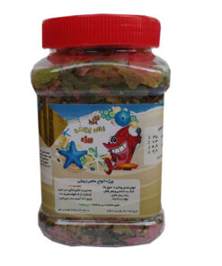 غذای پولکی ماهی امروز مدل ویژه کد VP120 وزن 120 گرم