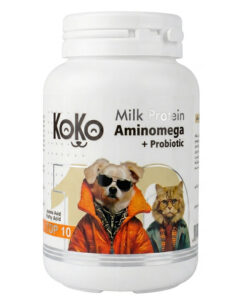 پودر روغن ماهی کاکو مدل Aminomega وزن 200 گرم