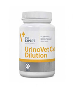 قرص مکمل گربه وت اکسپرت مدل VetExpert UrinoVet Dilution تقویت مجاری ادراری بسته 45 عددی
