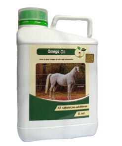 روغن خوراکی تقویت مفصل و سم اسب فست‌کوک مدل Omega Plus حجم 5 لیتر
