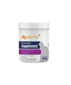 مکمل گربه بایو پت مدل Flora Plus Supplement وزن 200 گرم
