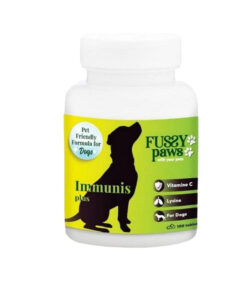 قرص مکمل سیستم ایمنی سگ فاسی پاوز Fussy Paws مدل Immunis Plus بسته 100 عددی