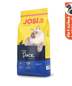 غذای خشک گربه جوسرا مدل josi cat with duck وزن 18 کیلوگرم
