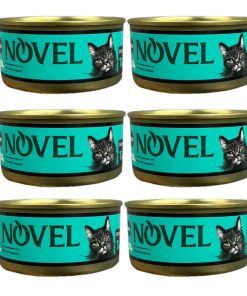 کنسرو گربه نچرال نوول لوکس مدل Tuna وزن 120 گرم بسته 6 عددی