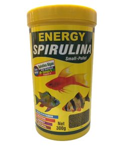 غذا ماهی انرژی مدل spirulina small-pellet وزن 300 گرم