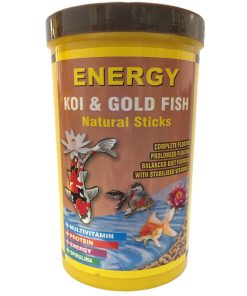 غذا ماهی انرژی مدل KOI & Gold fisf Natural sticks حجم 1000 میلی لیتر