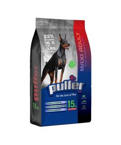 غذای خشک سگ نژاد بزرگ پولر مدل Maxi Adult Super Premium طعم مرغ وزن 15 کیلوگرم
