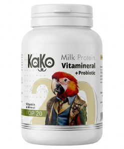 پودر بهبود دهنده سیستم گوارشی پرنده کاکو مدل Vitamineral وزن 200 گرم