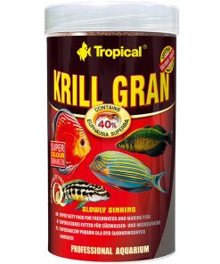 غذای ماهی تروپیکال مدل Krill Gran وزن 135 گرم