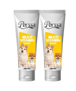 خمیر مولتی ویتامین سگ پرسا مدل Multi Paste وزن 100 گرم بسته 2 عددی