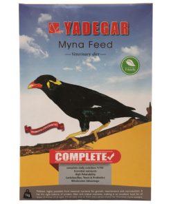 غذا خشک مرغ مینا یادگار مدل Pelleted وزن 1 کیلوگرم