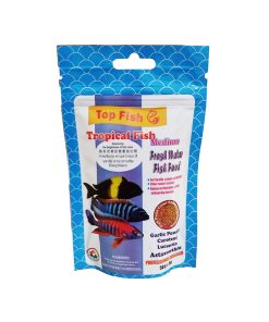غذا ماهی تاپ فیش مدل Tropical fish وزن 50 گرم